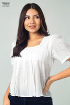 Blusa Eyelet EYE-BL008