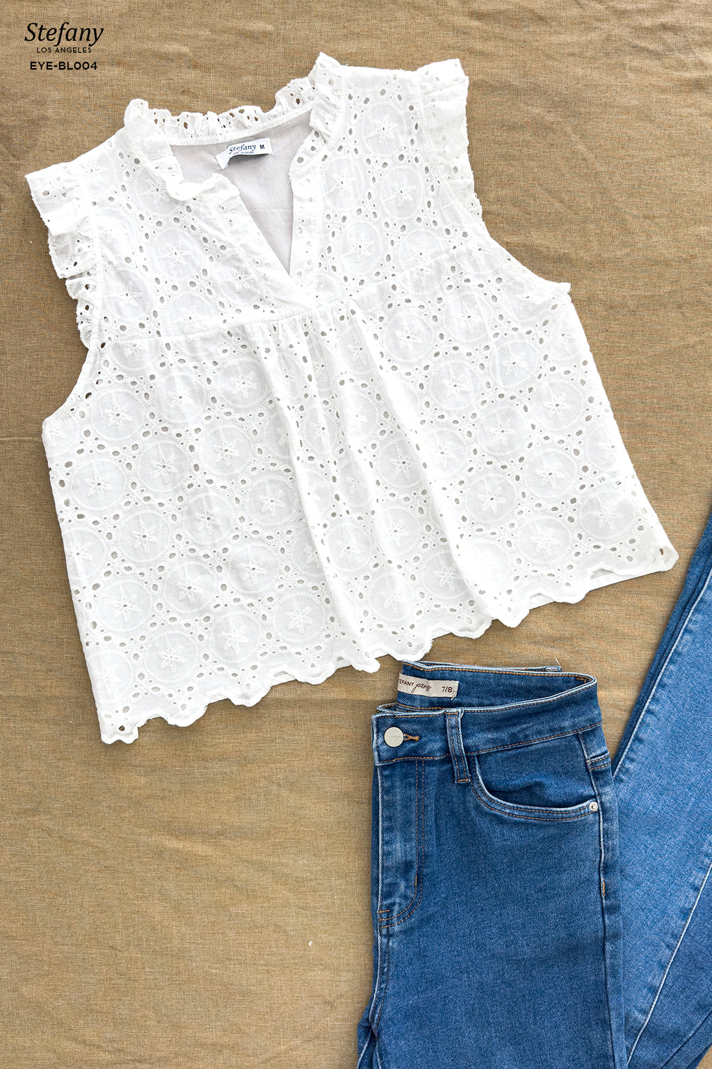 Blusa Eyelet EYE-BL004