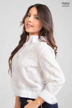 Blusa Eyelet EYE-BL012