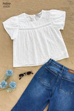 Blusa Eyelet EYE-BL001