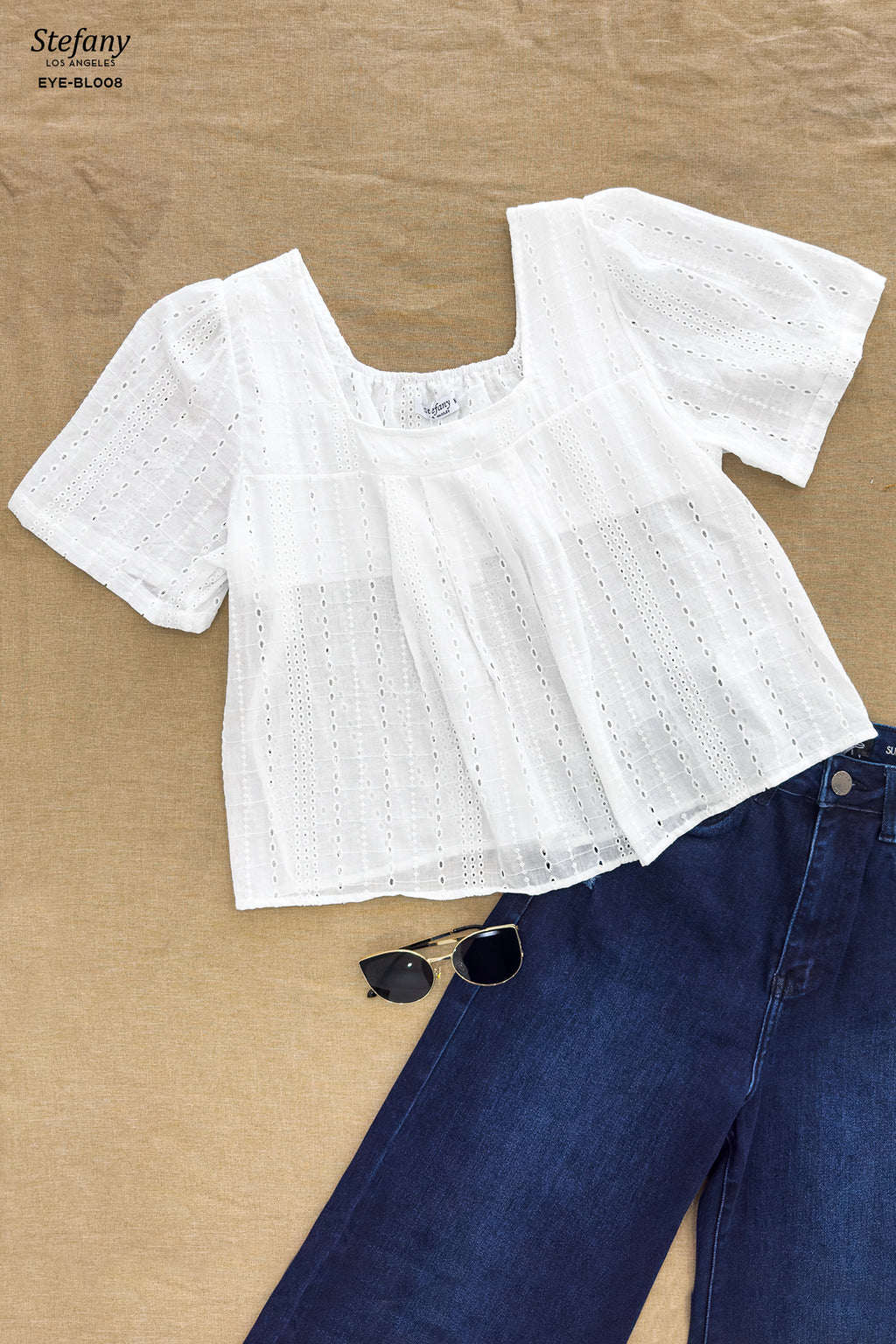 Blusa Eyelet EYE-BL008
