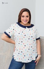 Blusa Plus Size A-414