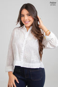 Blusa Eyelet EYE-BL012
