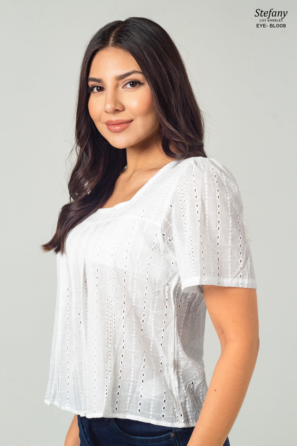 Blusa Eyelet EYE-BL008