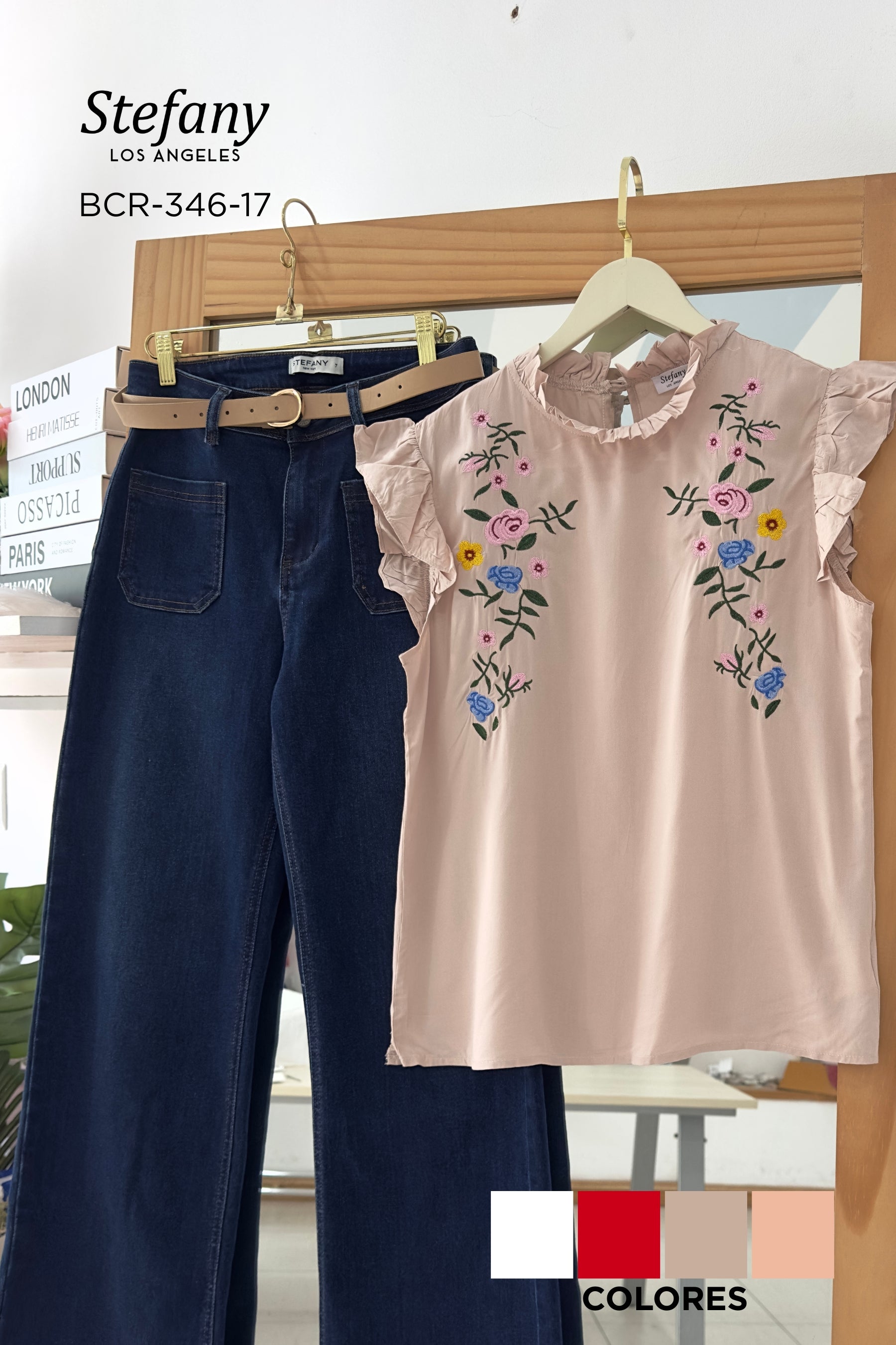 Blusa Bordada BRC-346-17