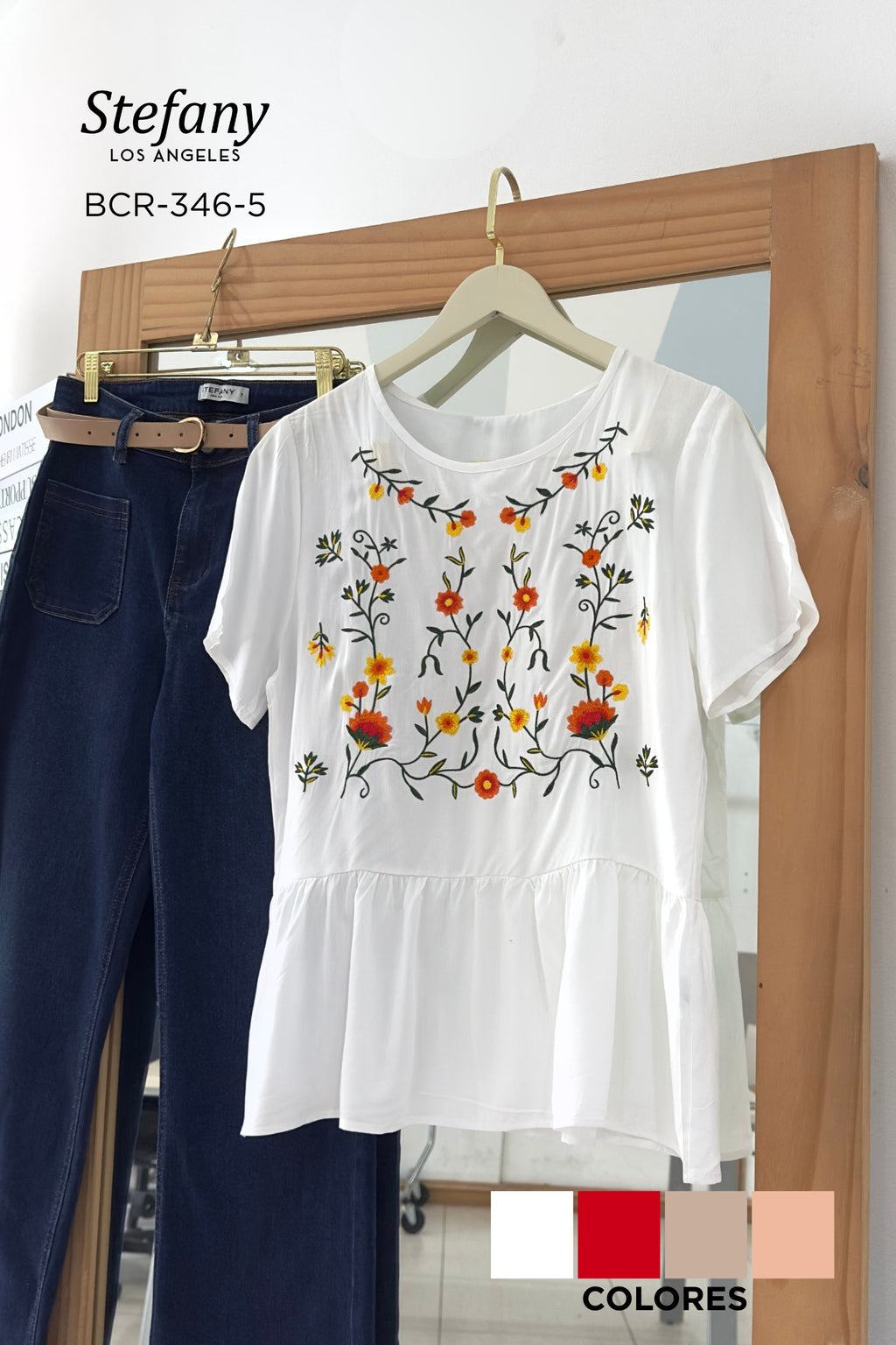 Blusa Bordada BRC-346-5