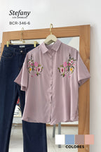 Blusa Bordada BRC-346-6
