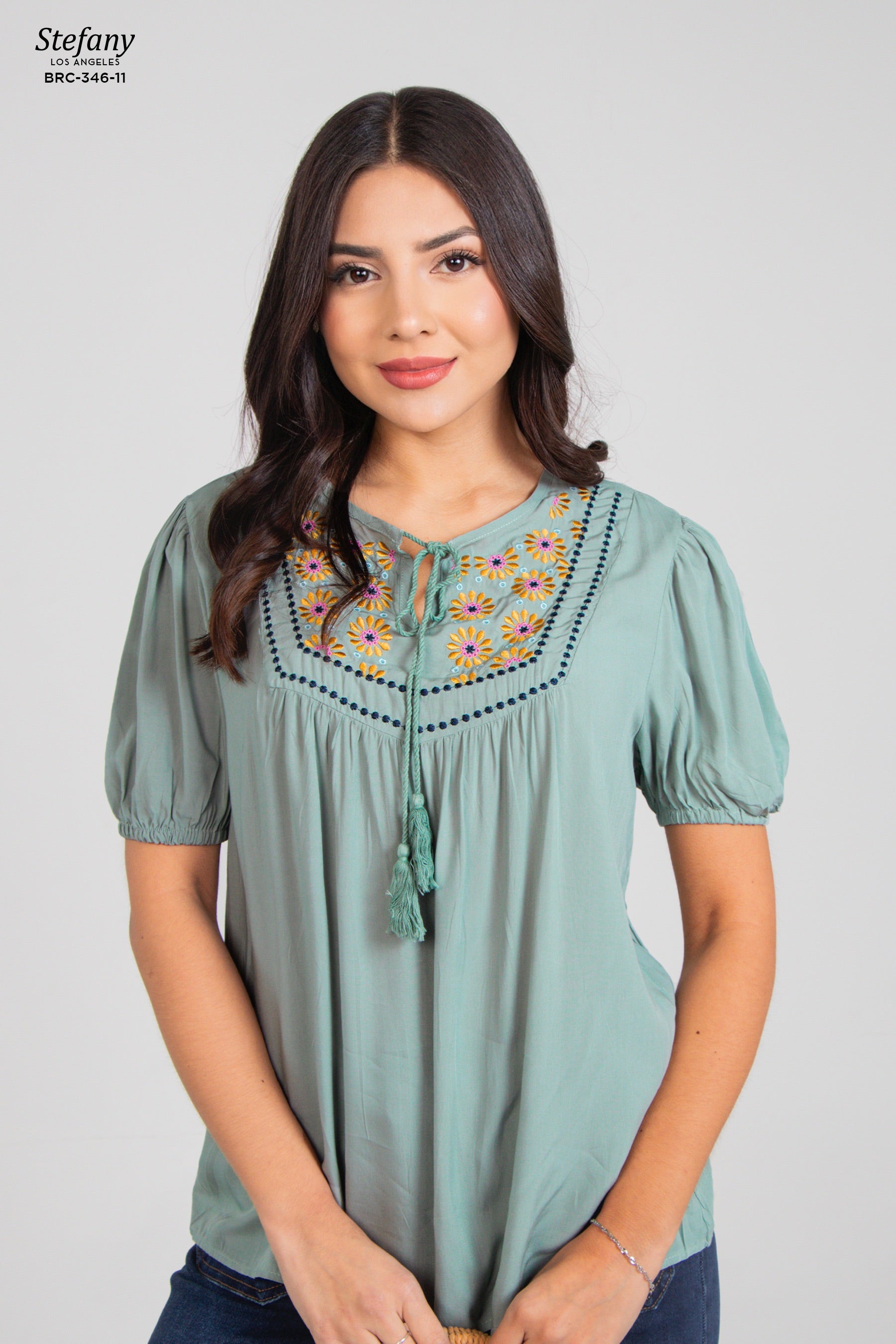 Blusa Bordada BRC-346-11