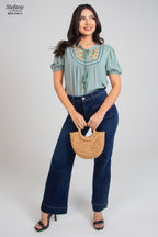 Blusa Bordada BRC-346-11