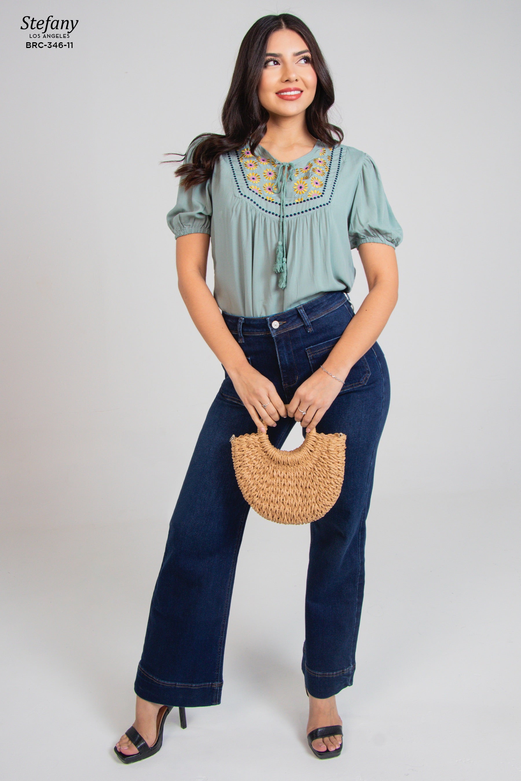 Blusa Bordada BRC-346-11