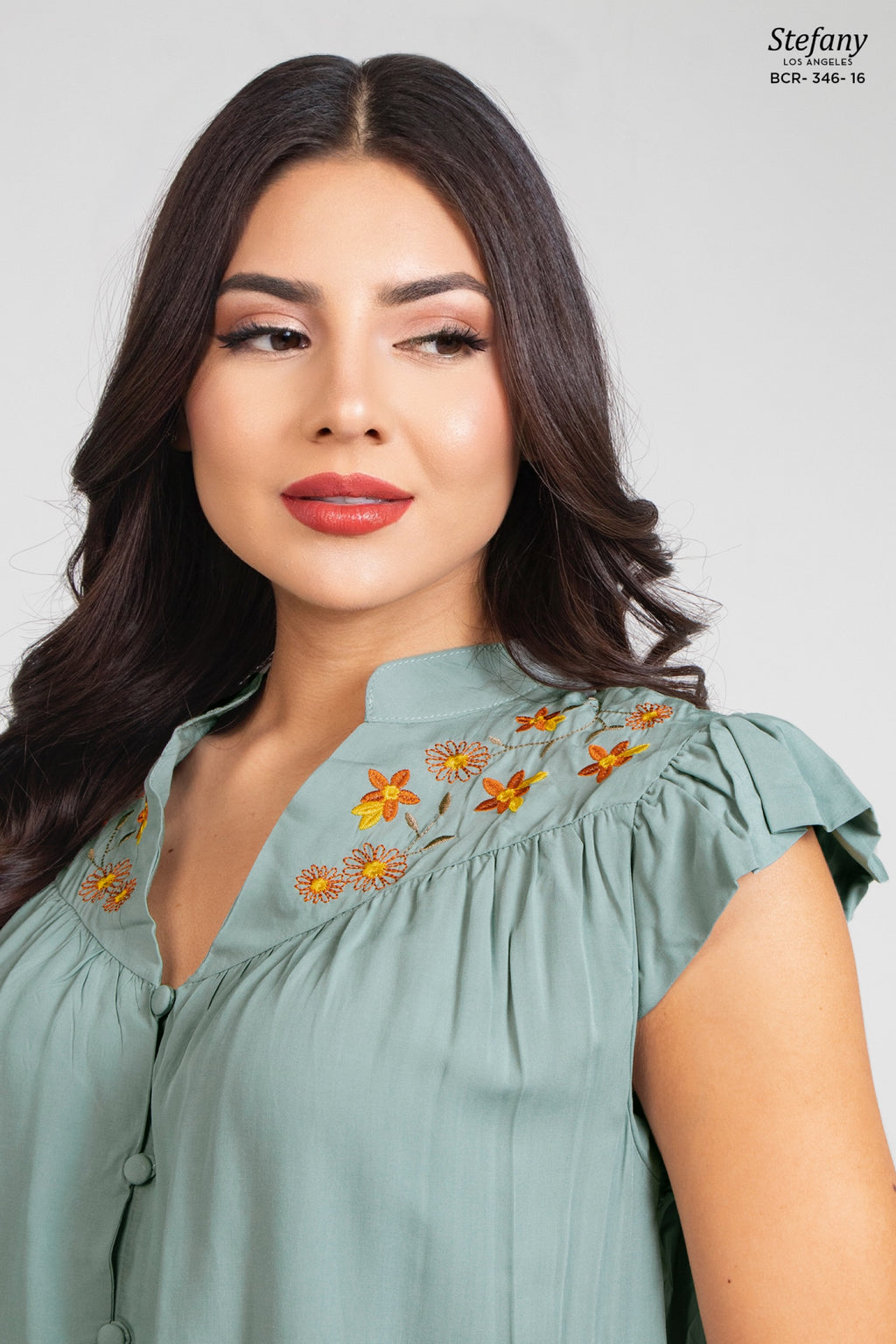 Blusa Bordada BRC-346-16