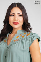 Blusa Bordada BRC-346-16