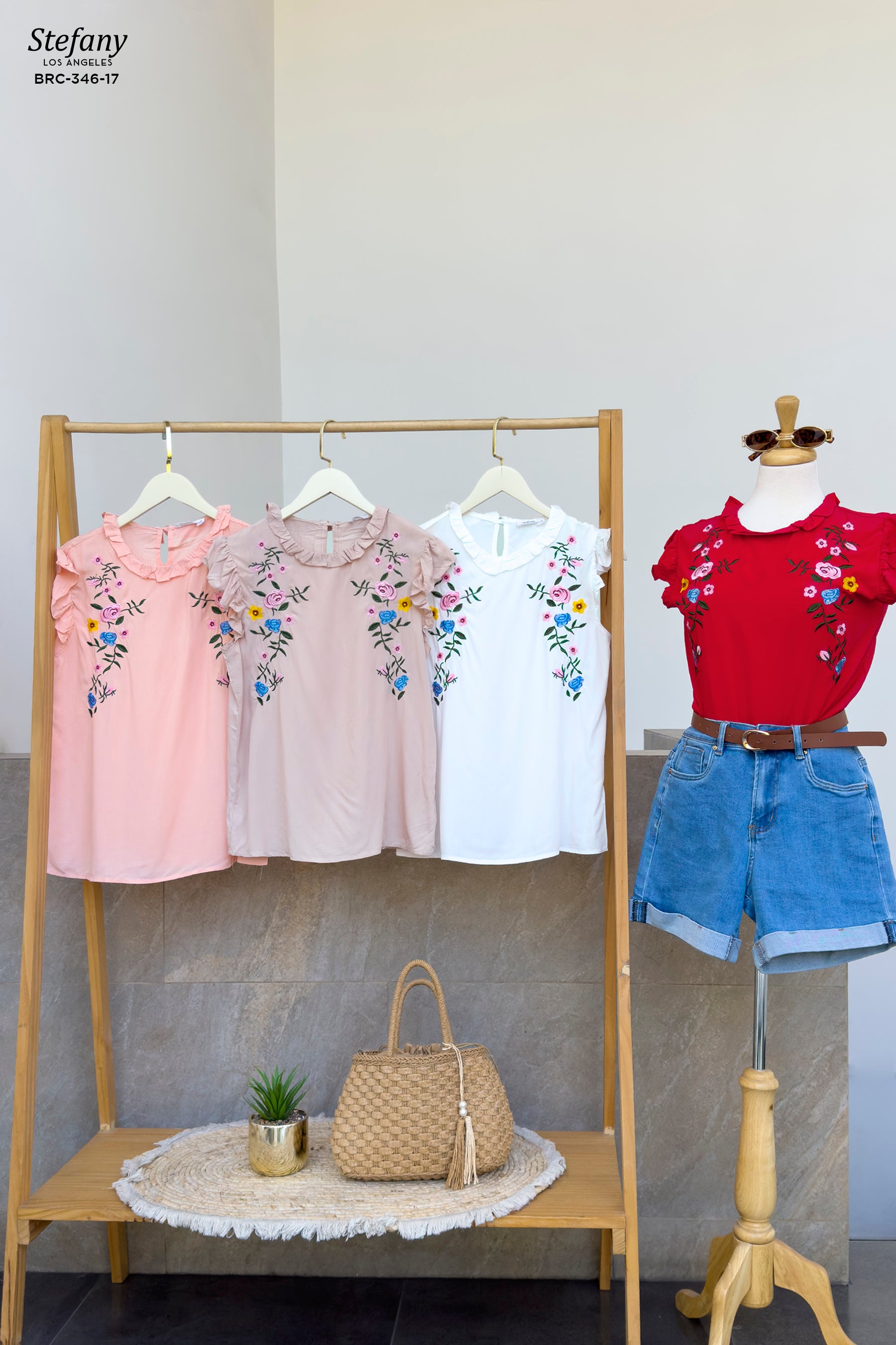 Blusa Bordada BRC-346-17