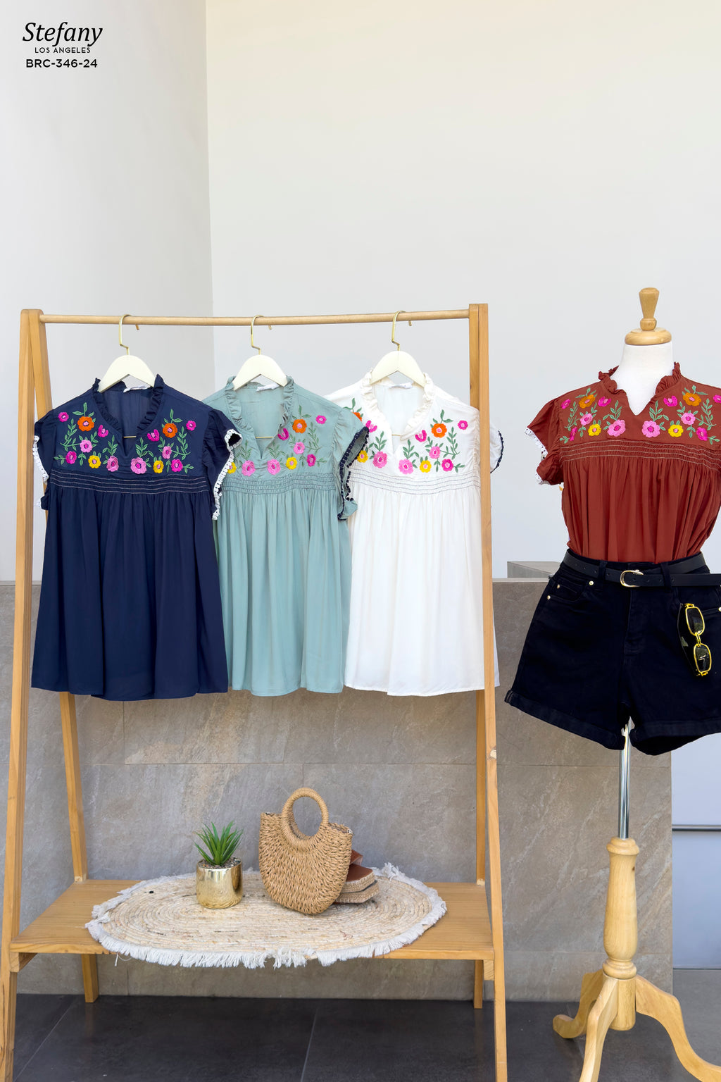 Blusa Bordada BRC-346-24