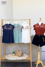 Blusa Bordada BRC-346-24