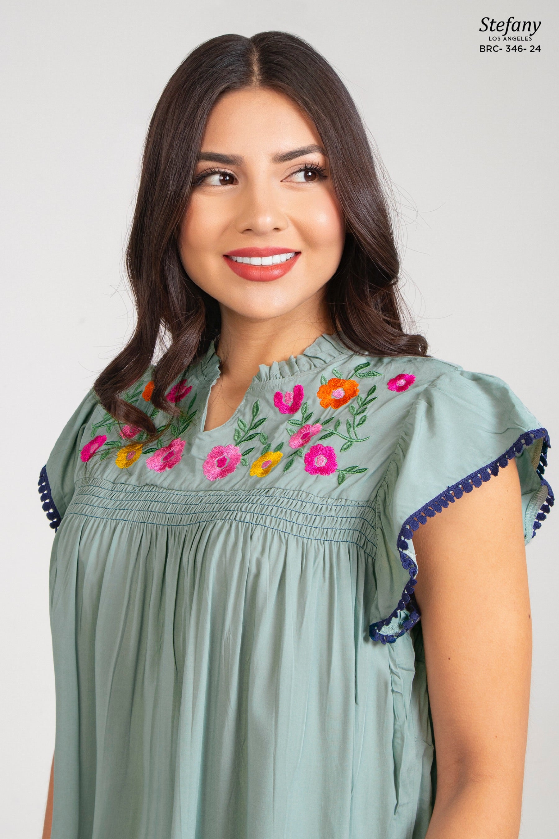 Blusa Bordada BRC-346-24