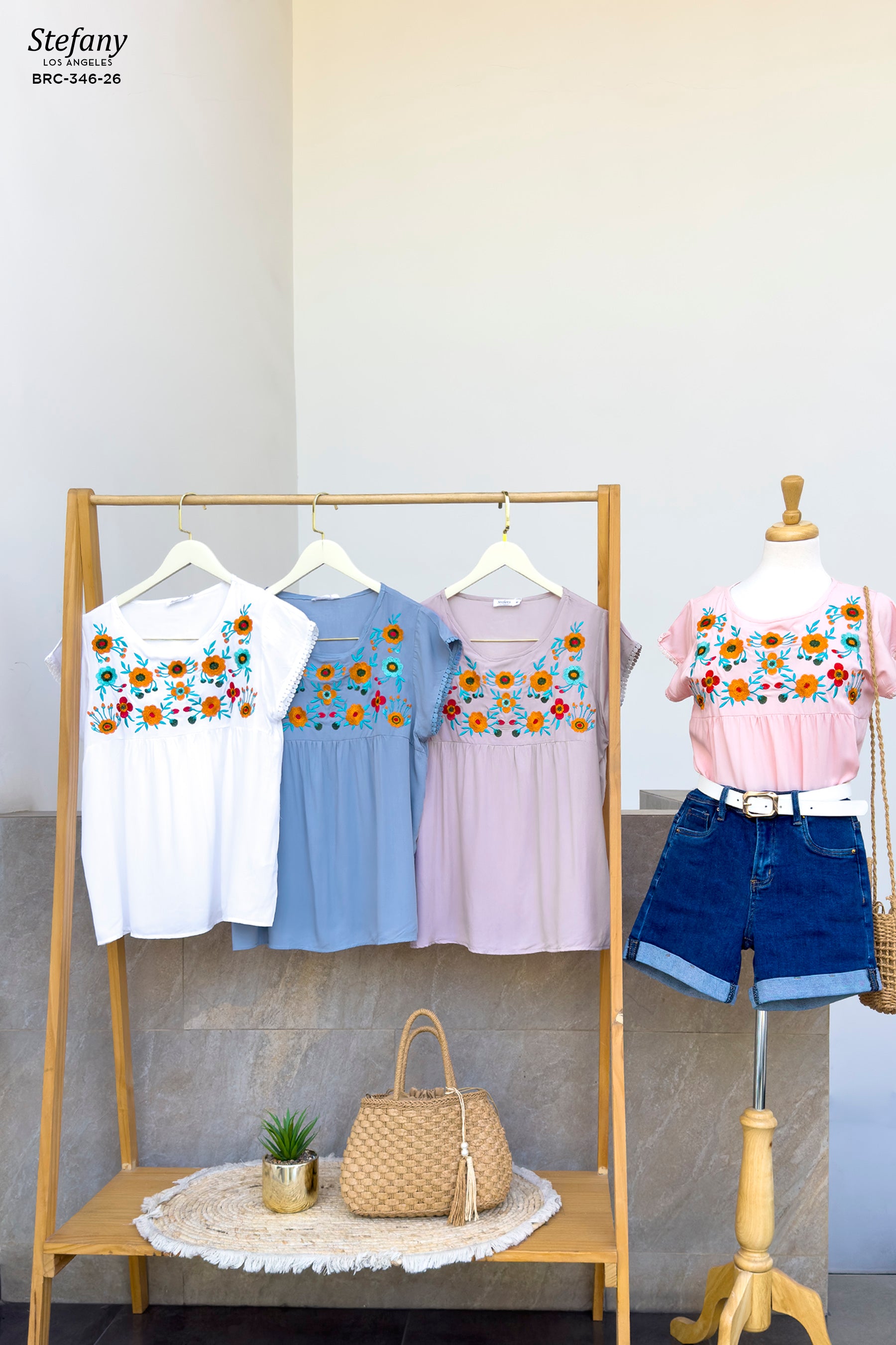 Blusa Bordada BRC-346-26