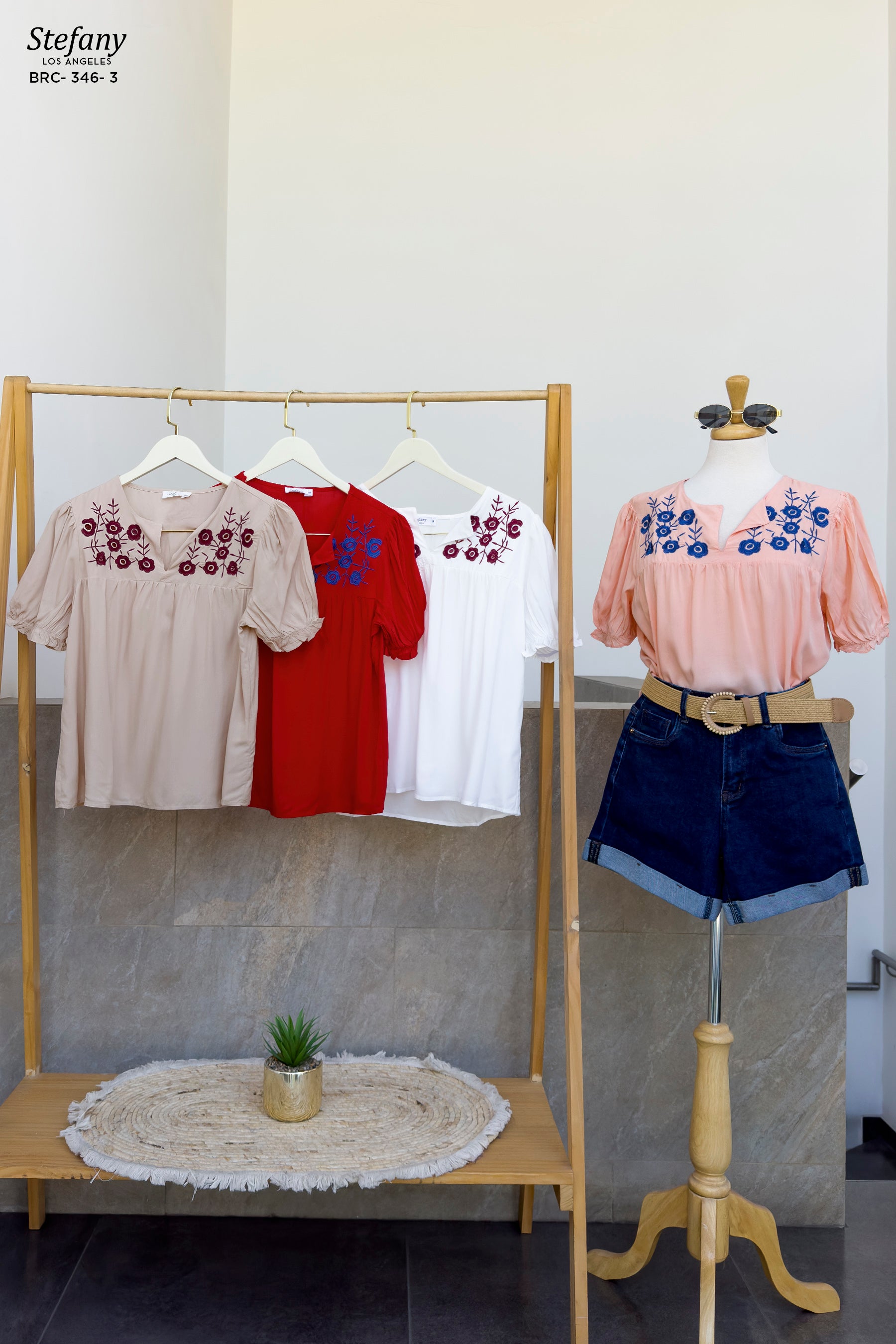 Blusa Bordada BRC-346-3