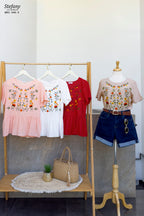 Blusa Bordada BRC-346-5