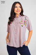 Blusa Bordada BRC-346-6