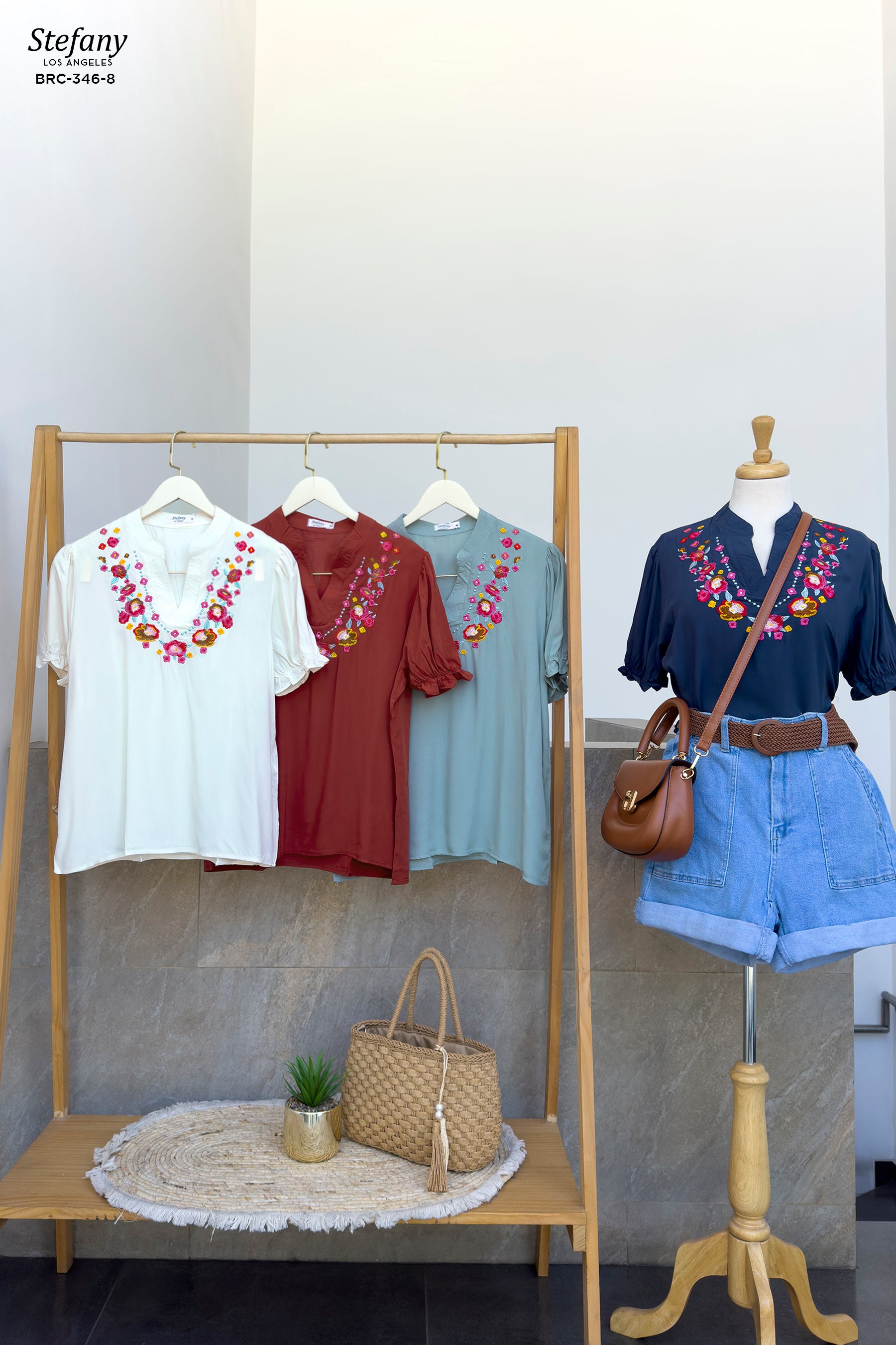 Blusa Bordada BRC-346-8