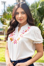 Blusa Bordada BRC-346-8
