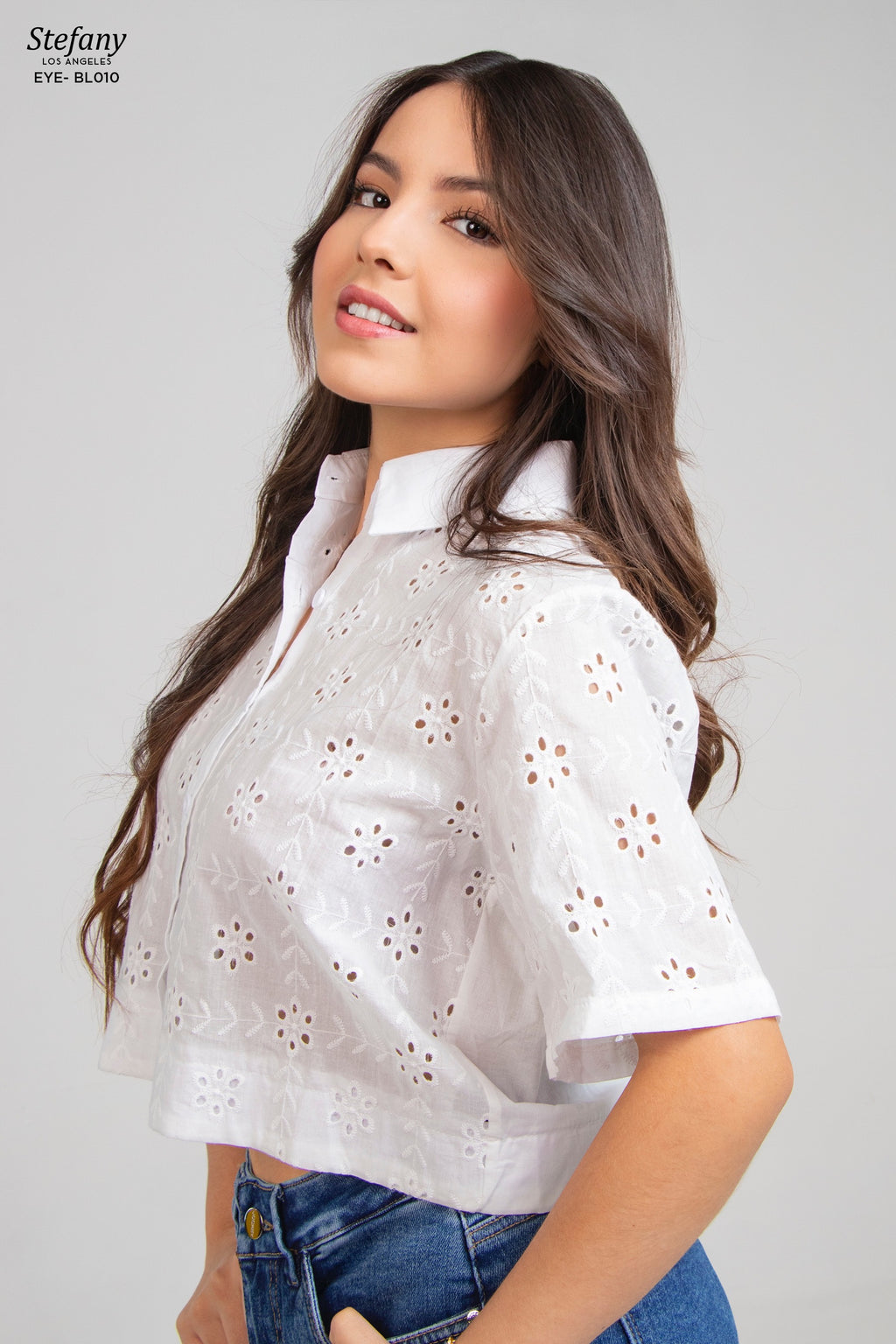 Blusa Eyelet EYE-BL010
