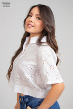 Blusa Eyelet EYE-BL010