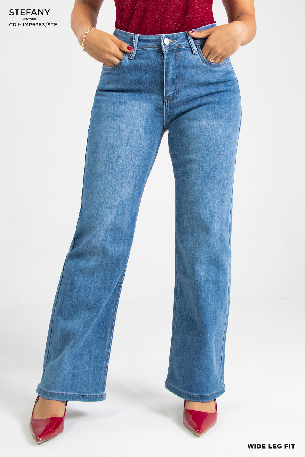 Wide Leg Jeans CDJ-IMP5963/STF
