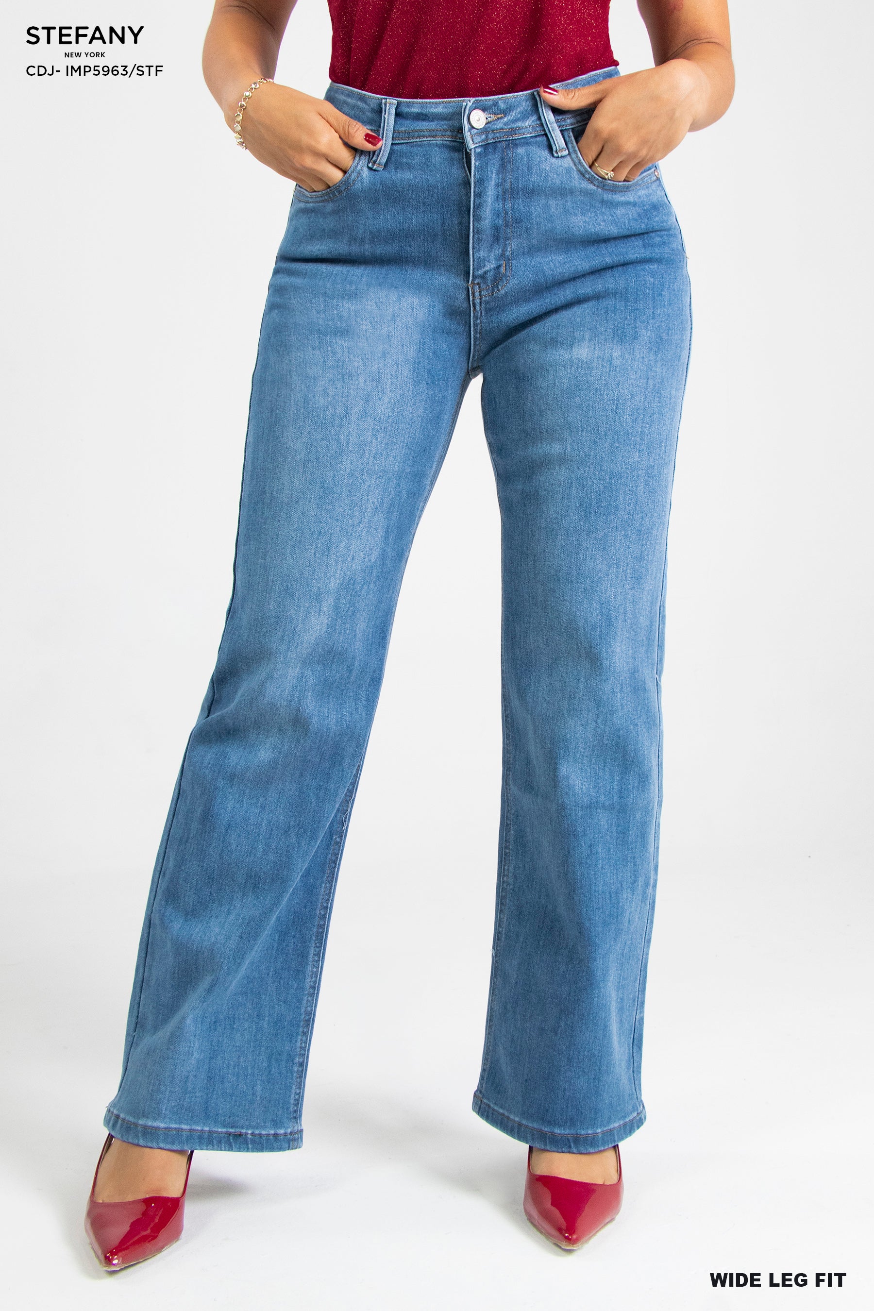 Wide Leg Jeans CDJ-IMP5963/STF