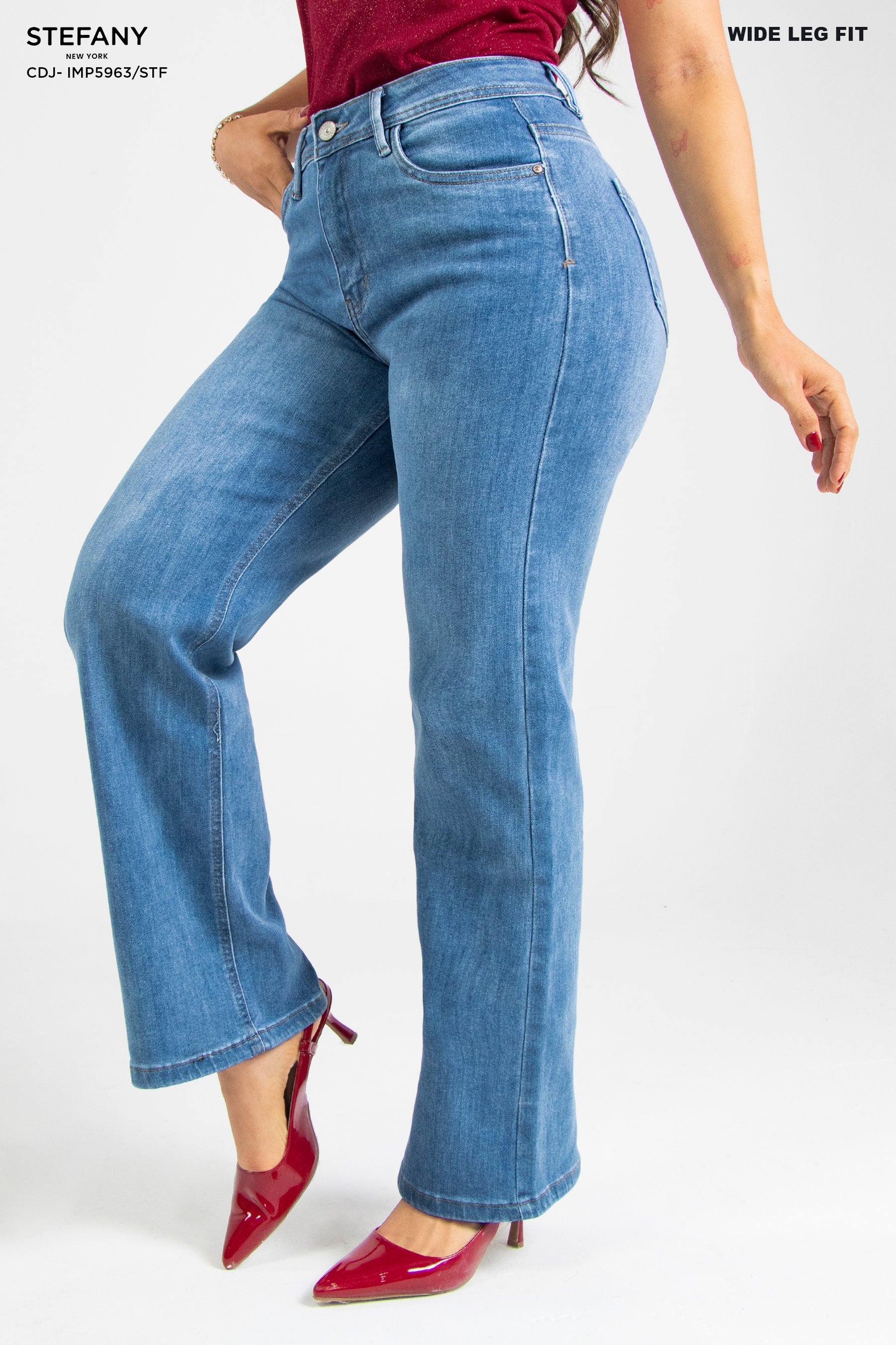 Wide Leg Jeans CDJ-IMP5963/STF