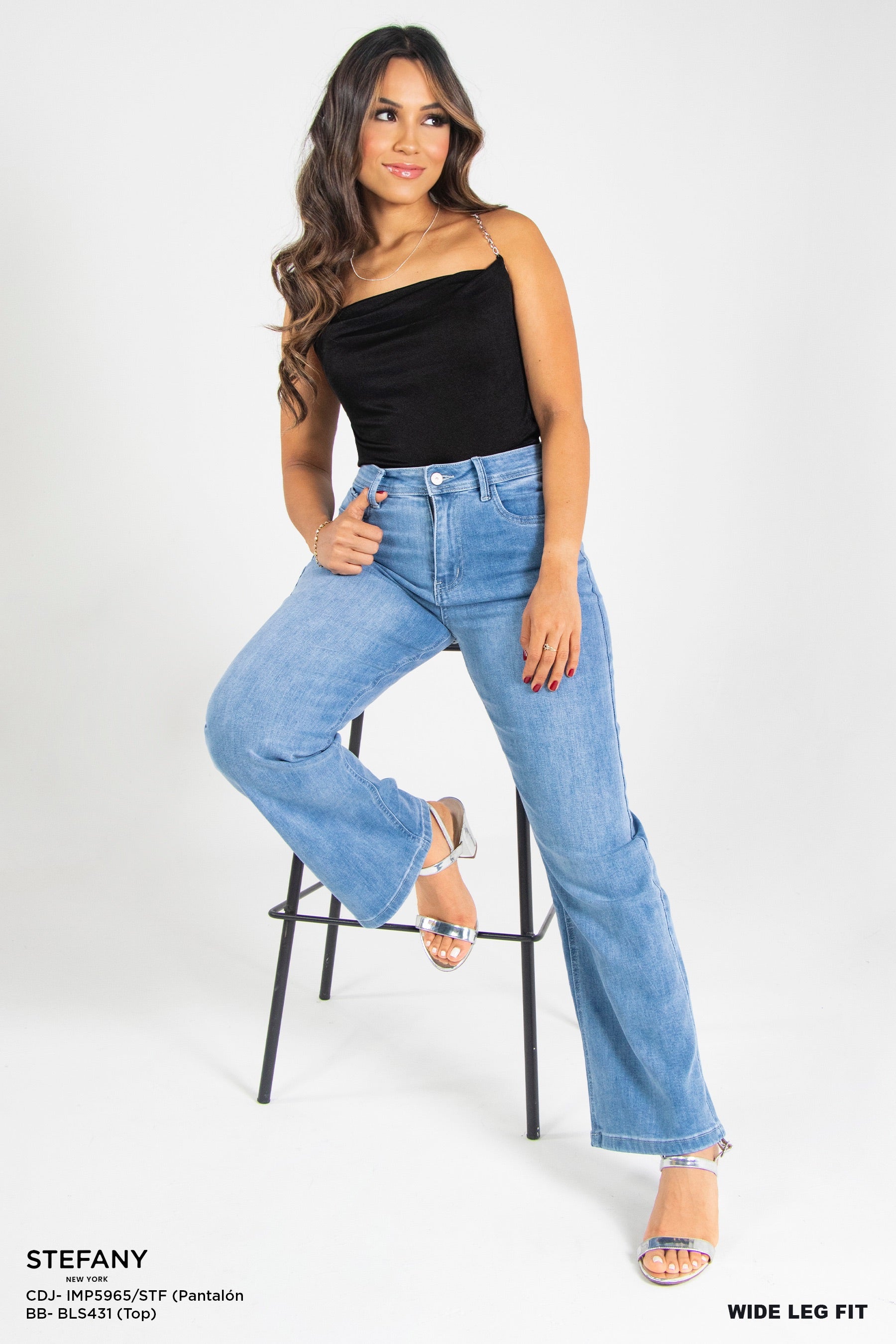 Wide Leg Jeans CDJ-IMP5965/STF