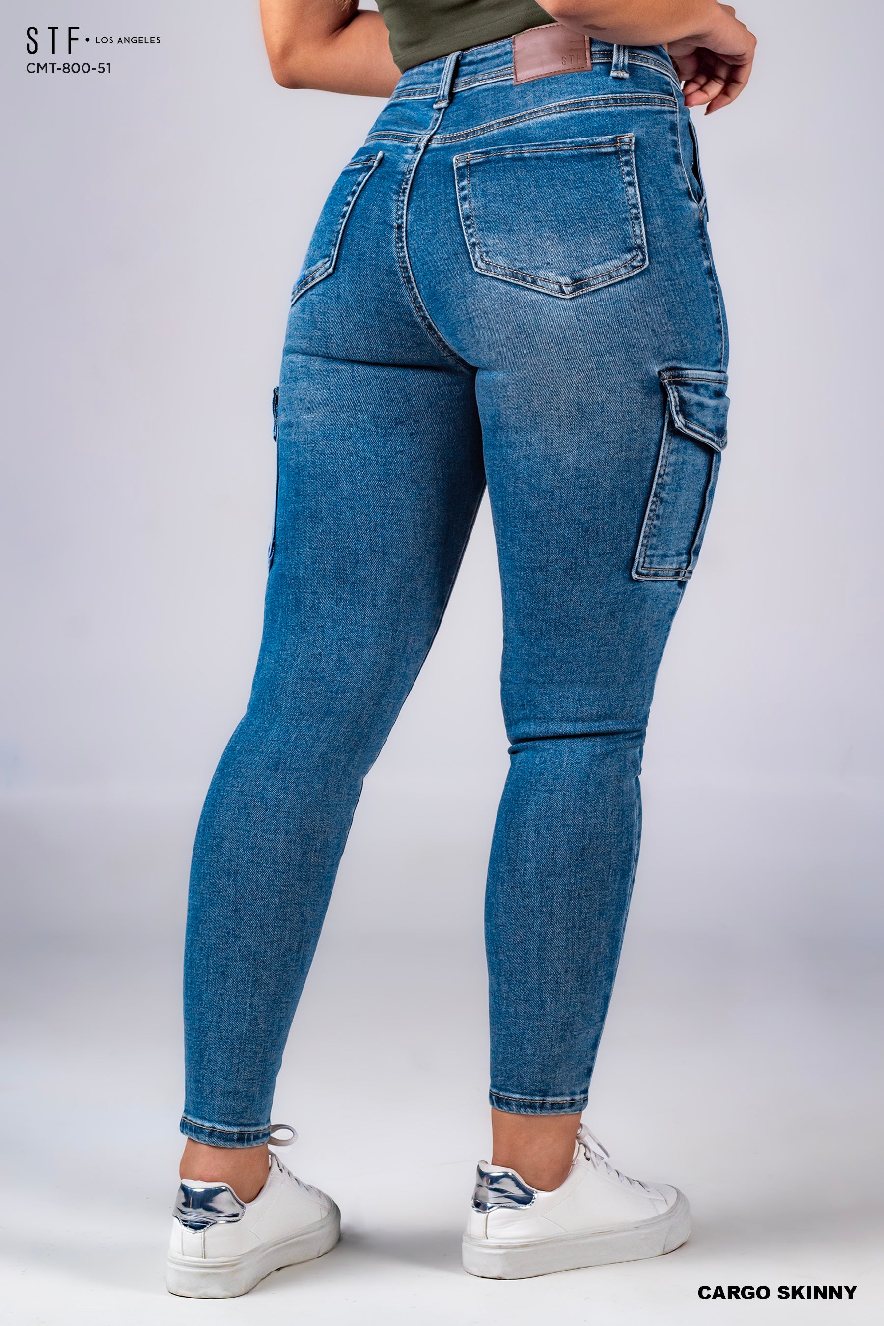 Cargo Skinny Jeans CMT-800-51