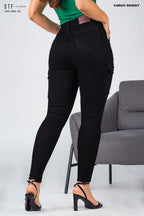 Cargo Skinny Jeans CMT-800-52