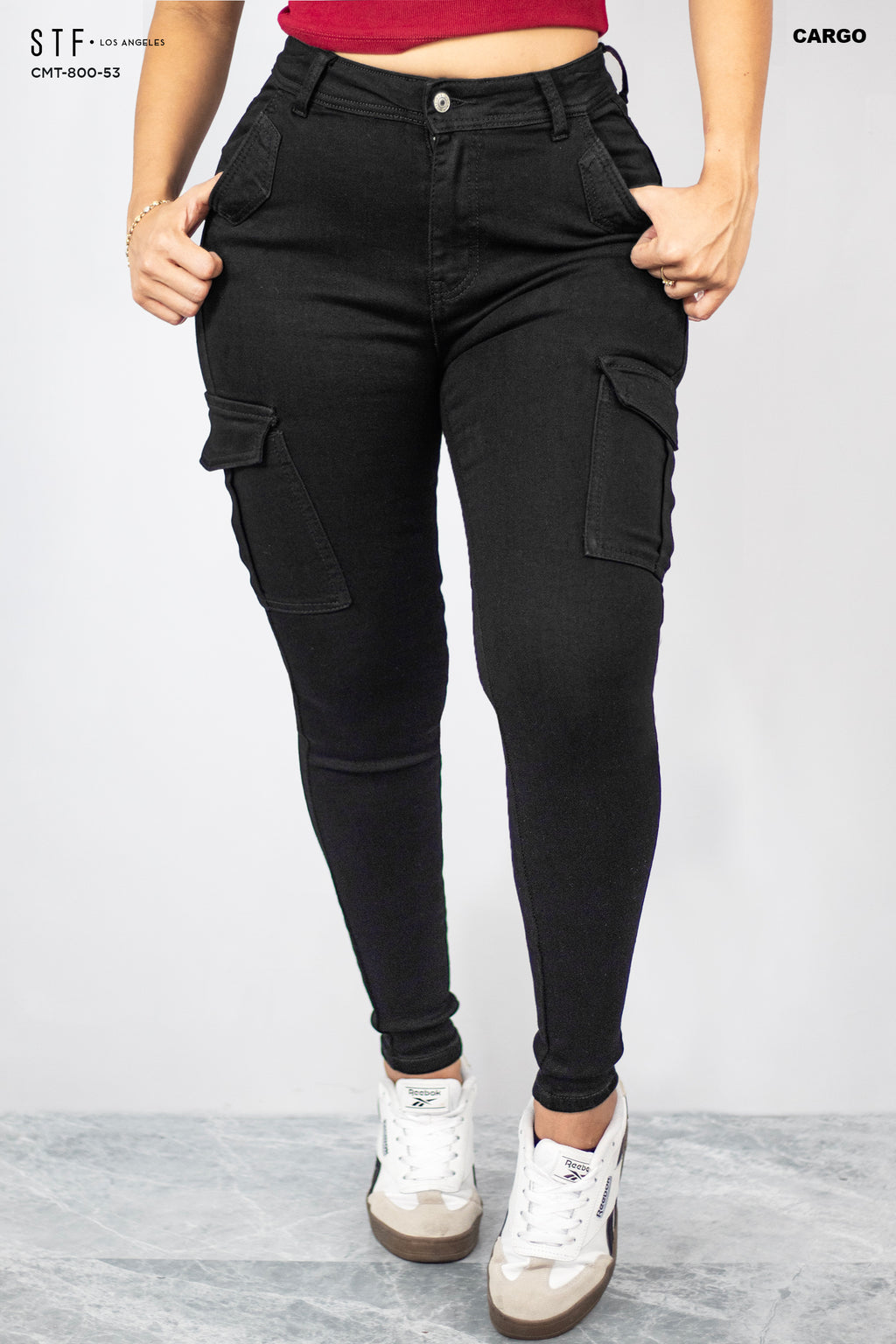 Cargo Skinny Jeans CMT-800-53