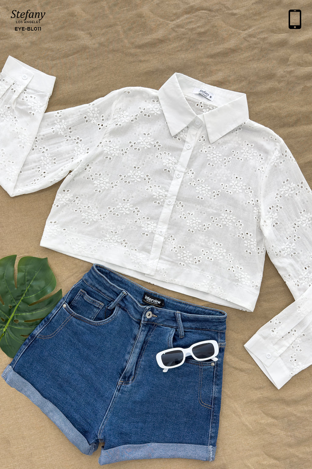 Blusa Eyelet EYE-BL011