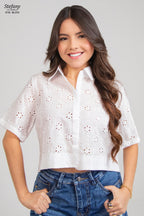Blusa Eyelet EYE-BL010