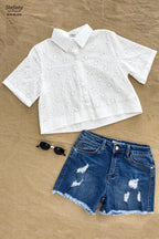 Blusa Eyelet EYE-BL010