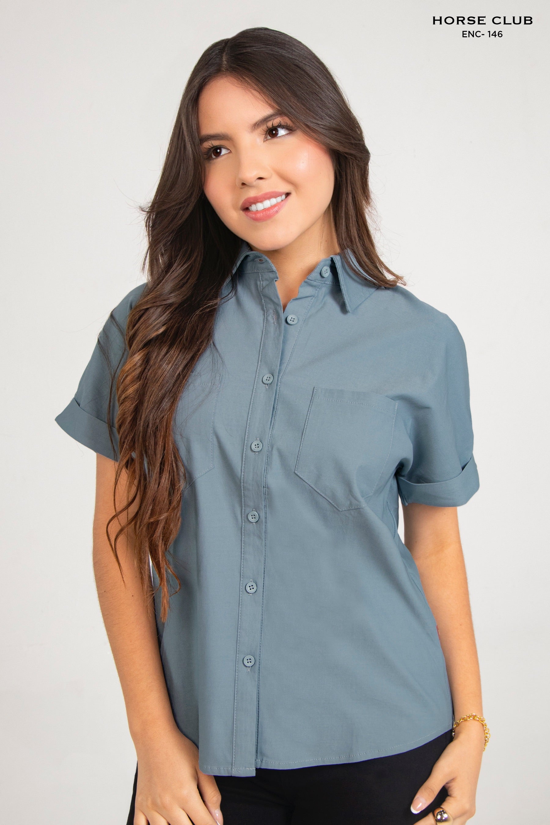 Blusa de Vestir Stretch ENC-146