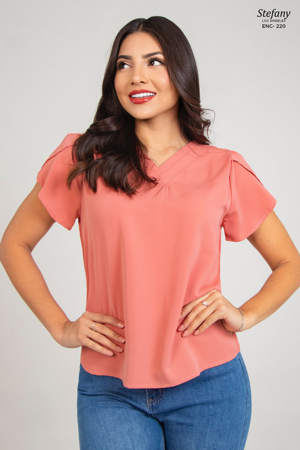 Blusa casual stretch ENC-220
