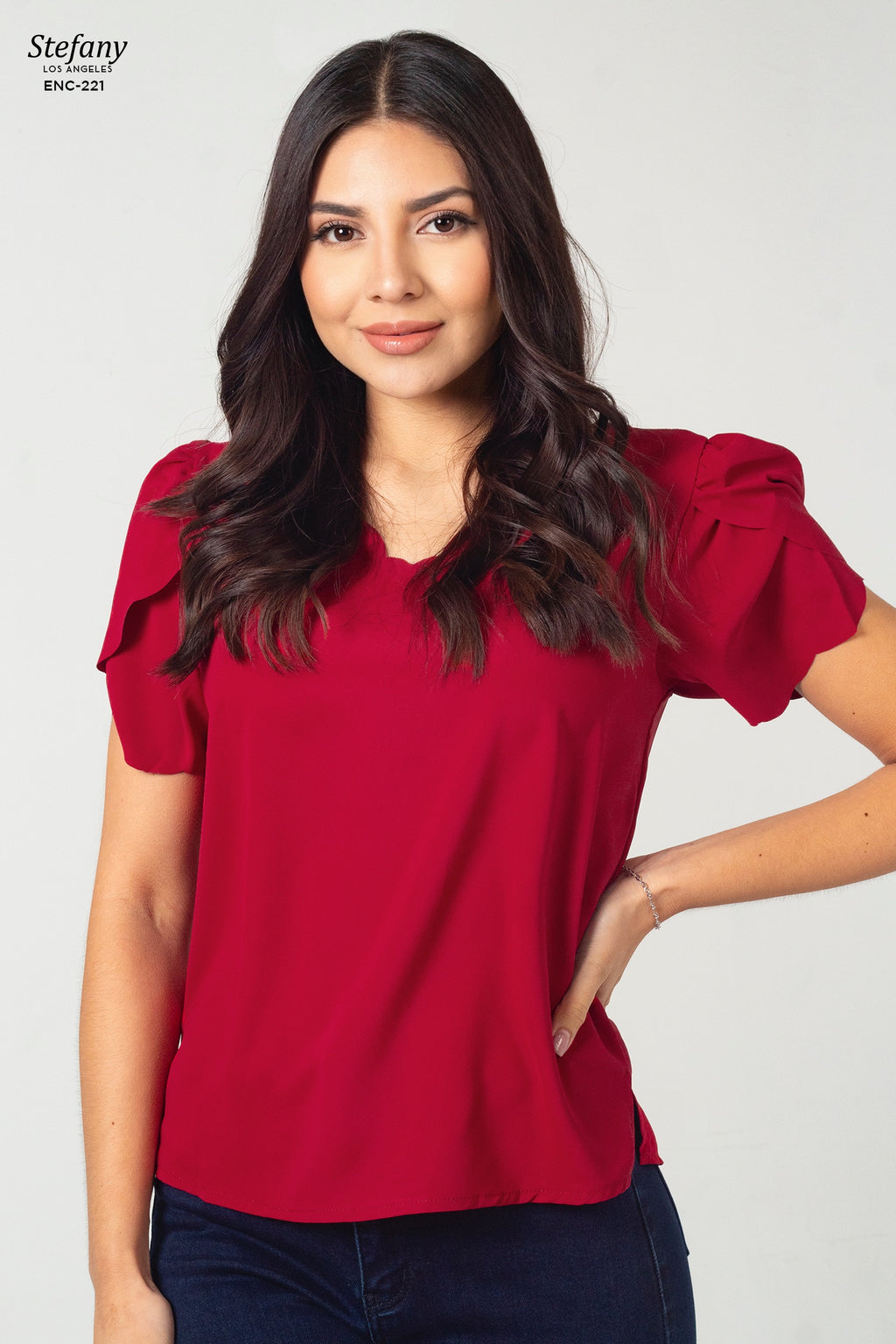 Blusa casual stretch ENC-221