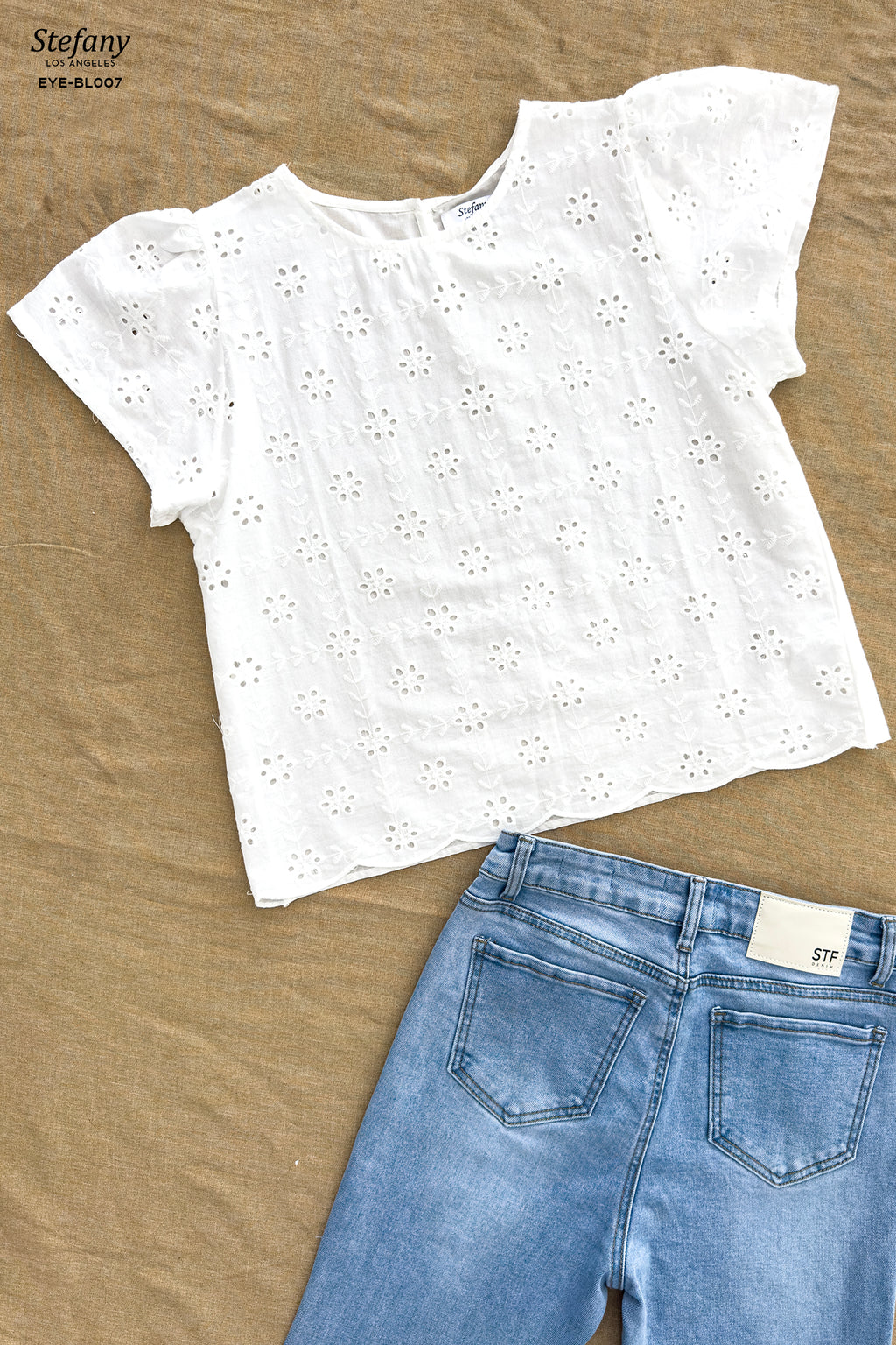 Blusa Eyelet EYE-BL007