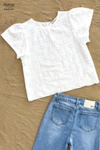 Blusa Eyelet EYE-BL007