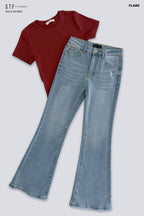 ⁠Flare Jeans GSLD-8501