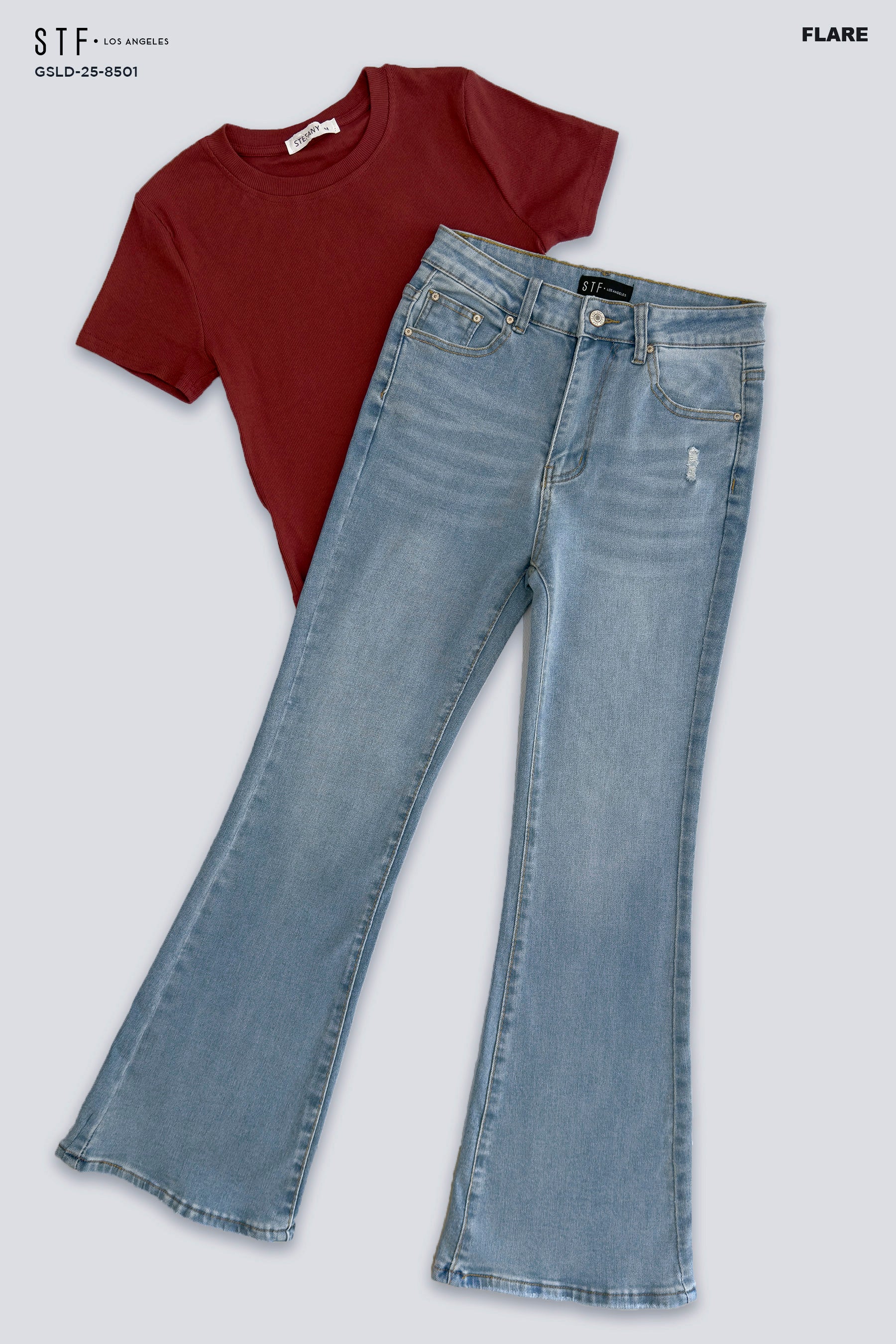 ⁠Flare Jeans GSLD-8501