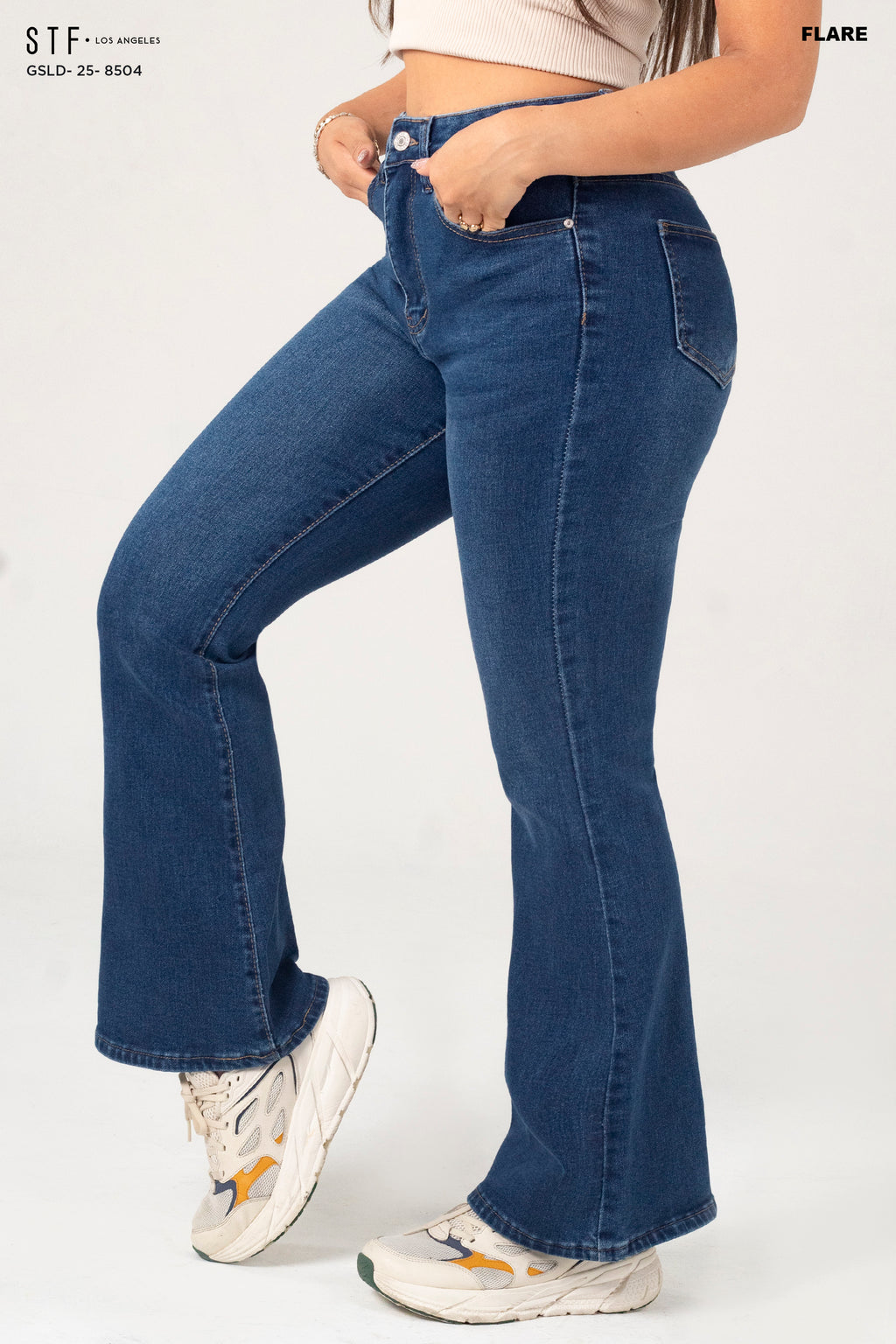 ⁠Flare Jeans GSLD-8504