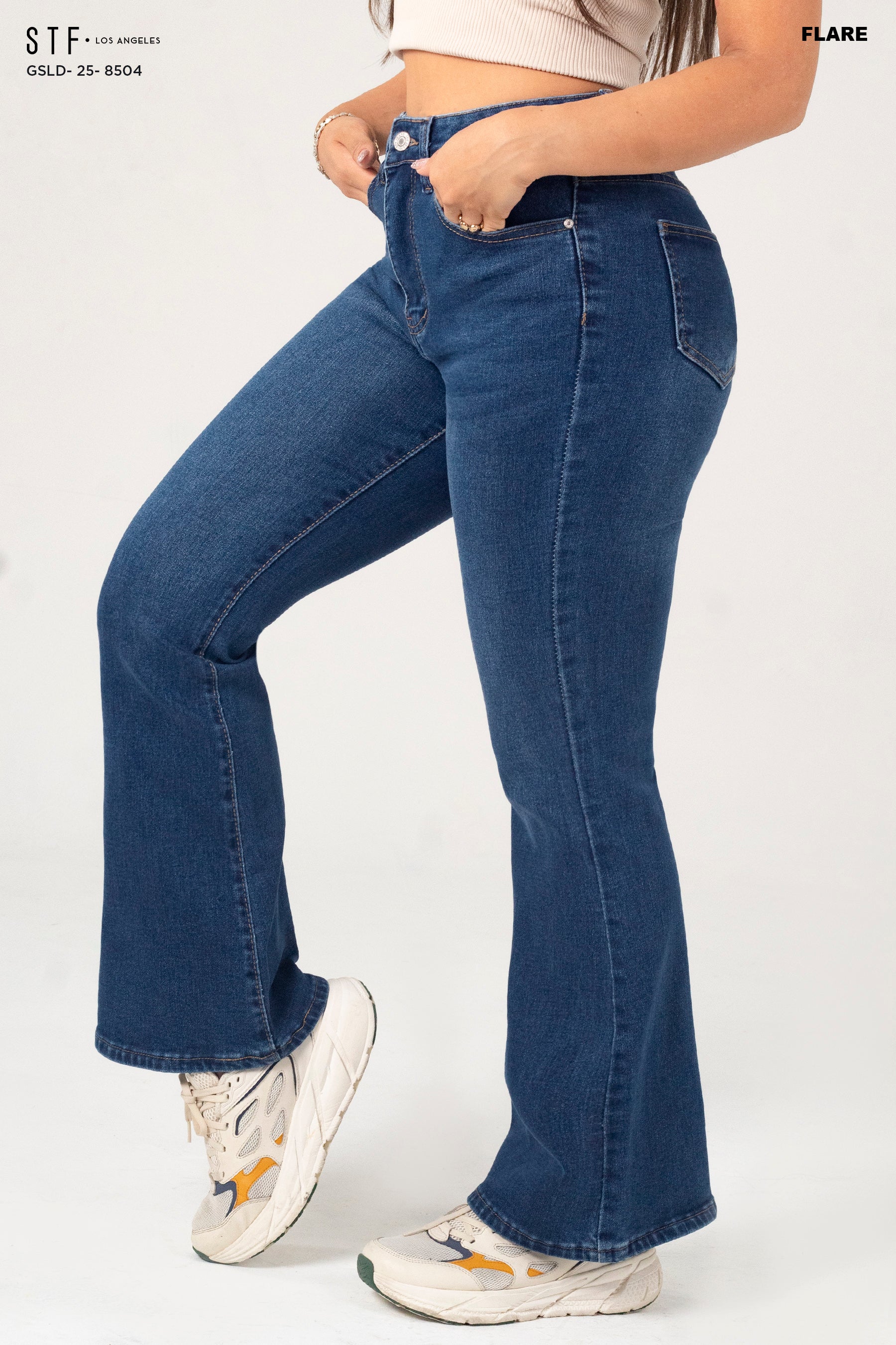 ⁠Flare Jeans GSLD-8504