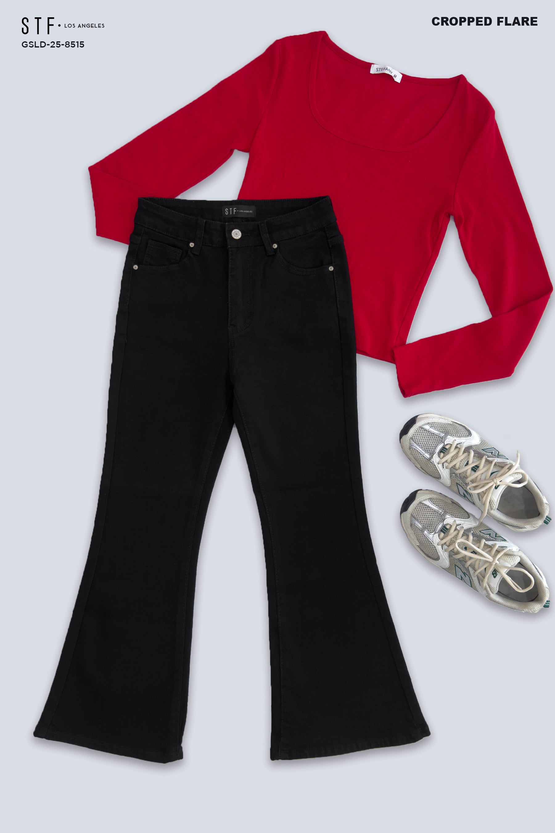 Petite Flare Jeans GSLD-8515