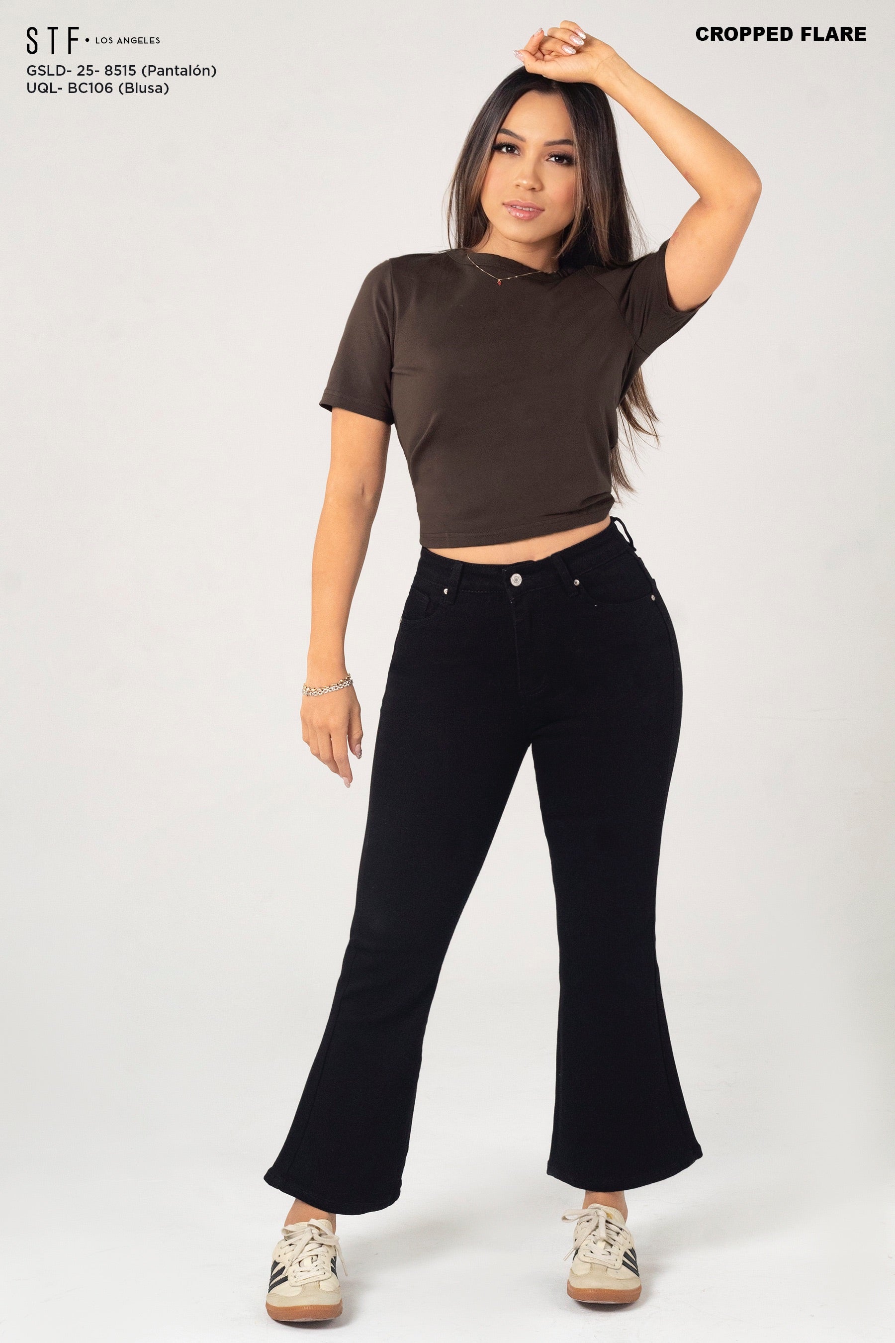 Petite Flare Jeans GSLD-8515