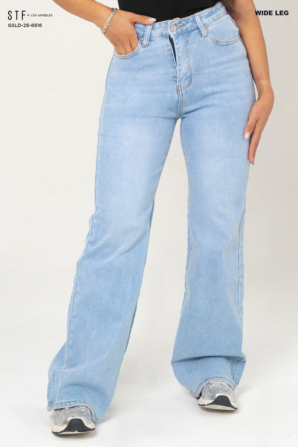 Wide Leg Jeans GSLD-8516